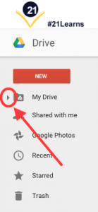 Google Drive expand